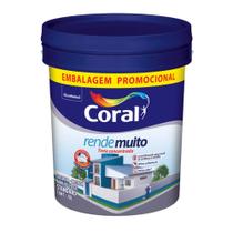 Tinta Latex Acrílico Concentrada Coral Rende Muito Branco 20L Tinta Latex Acrílico Concentrada Coral Rende Muito Branco 20L