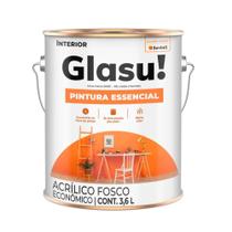 Tinta Latex Acrílico Pintura Essencial Fosco 3,6L Branco Neve Glasu Suvinil Tinta Latex Acrílico Pintura Essencial Fosco 3,6L Branco Neve Glasu Suvinil