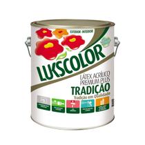 Tinta látex acrílico premium lukscolor 3,6 várias cores