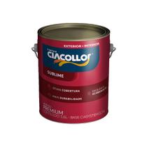 Tinta látex acrílico sublime fosco 3,6l ciacollor cores