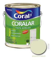 Tinta Látex Anti Mofo Coral Coralar Parede 3,6l Branco Galão