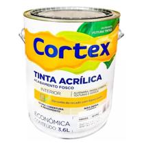 Tinta Latex Anti Mofo Para Parede Cortex 3,6l Galão