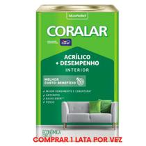 Tinta Latex Coral Coralar Branca 18L