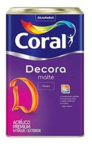 Tinta Latex Coral Decora Matte Fosco 16l Terra Cota Tinta Latex Coral Decora Matte Fosco 16l Terra Cota