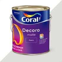 Tinta latex coral decora matte fosco 3600ml branco gelo Tinta latex coral decora matte fosco 3600ml branco gelo