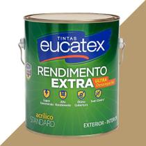 tinta latex eucatex acrilico rendimento extra 3,6 camurça
