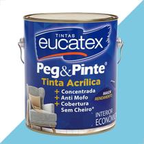 Tinta latex eucatex peg pinte acrilico azul ilheus 3600ml Tinta latex eucatex peg pinte acrilico azul ilheus 3600ml