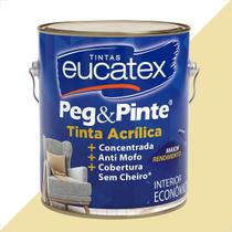 Tinta latex eucatex peg pinte acrilico marfim angola 3600ml Tinta latex eucatex peg pinte acrilico marfim angola 3600ml