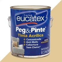 Tinta latex eucatex peg pinte acrilico palha sertao 3600ml Tinta latex eucatex peg pinte acrilico palha sertao 3600ml