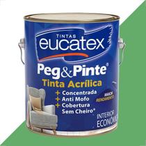 Tinta latex eucatex peg pinte acrilico verde recife 3600ml Tinta latex eucatex peg pinte acrilico verde recife 3600ml