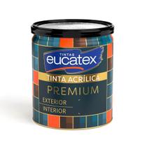 Tinta latex eucatex protege acrilico premium fosco branco 900ml