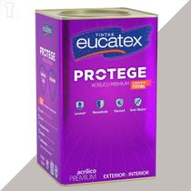 Tinta latex eucatex protege acrilico premium fosco cromium 18l