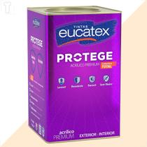 Tinta latex eucatex protege acrilico premium fosco perola 18l fl