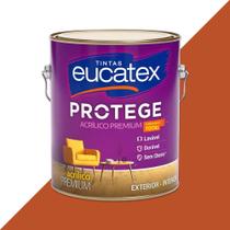 Tinta latex eucatex protege acrilico premium fosco tomate seco 3600ml - EUCATEX TINTAS