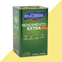Tinta latex eucatex rendimento extra amarelo canario 18l Tinta latex eucatex rendimento extra amarelo canario 18l