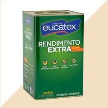 Tinta latex eucatex rendimento extra areia 18l Tinta latex eucatex rendimento extra areia 18l