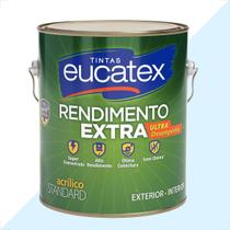 Tinta latex eucatex rendimento extra azul praia 3600ml Tinta latex eucatex rendimento extra azul praia 3600ml