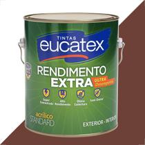 Tinta latex eucatex rendimento extra chocolate 3600ml Tinta latex eucatex rendimento extra chocolate 3600ml