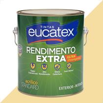 Tinta latex eucatex rendimento extra marfim 3600ml Tinta latex eucatex rendimento extra marfim 3600ml