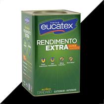 Tinta latex eucatex rendimento extra preto 18l Tinta latex eucatex rendimento extra preto 18l
