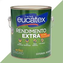 Tinta latex eucatex rendimento extra verde kiwi 3600ml Tinta latex eucatex rendimento extra verde kiwi 3600ml