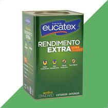 Tinta latex eucatex rendimento extra verde piscina 18l Tinta latex eucatex rendimento extra verde piscina 18l