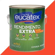 Tinta latex eucatex rendimento extra vermelho cardinal 3600ml Tinta latex eucatex rendimento extra vermelho cardinal 3600ml