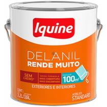 Tinta Latex Iquine Rende Muito 3,6L Branco Neve