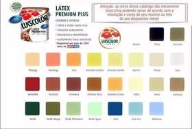 Tinta Latex Lukscolor Galão 3,6lts Diversas Cores