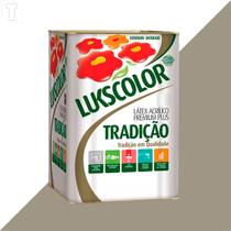 Tinta latex lukscolor tradicao acrilico fosco 18l concreto