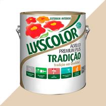 Tinta latex lukscolor tradicao acrilico fosco 3600ml areia Tinta latex lukscolor tradicao acrilico fosco 3600ml areia
