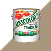 Tinta latex lukscolor tradicao acrilico fosco 3600ml camurca