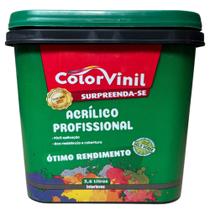 Tinta Latex Para Parede Acrílico Profissional Colorvinil Cores 3,6L