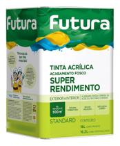 Tinta Látex Parede Standard Futura 18l Cores Anti Mofo