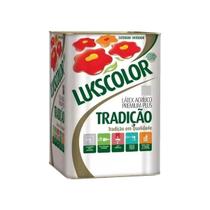 Tinta látex tradição acrílico premium plus lukscolor 18lt cores