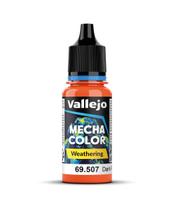 Tinta Lavada Vallejo Ferrugem Escura 17ml para Aerógrafo