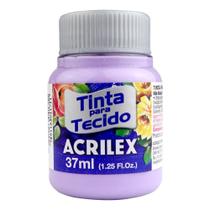 Tinta lilas para tecido acrilex