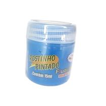 Tinta liquida para pintura facial Azul Flúor 15 ml Tinta liquida para pintura facial Azul Flúor 15 ml