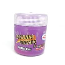 Tinta liquida para pintura facial Roxo Flúor 15 ml