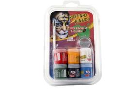 Tinta Liquida Tradicionais Pintura Facial Para Pele Crianças Tinta Liquida Tradicionais Pintura Facial Para Pele Crianças