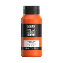 Tinta Liquitex Basics Fluid S2 982 Fluorescent Orange 118Ml
