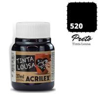 Tinta Lousa Acrilex 100ml 520 Preto Tinta Lousa Acrilex 100ml 520 Preto
