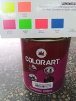 Tinta luminosa laranja 900 ml colorart