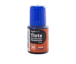 Tinta Marcador Permanente Azul 20ML Faz 30 Recargas Jocar Office