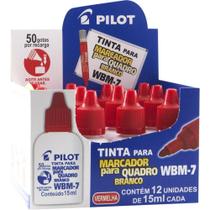 Tinta Marcador Permanente Reabastecedor WBM-7 15ML VERM. Tinta Marcador Permanente Reabastecedor WBM-7 15ML VERM.