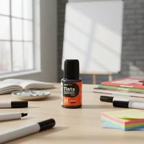 Tinta Marcador Quadro Branco 20ml Preto 12 Und - Jocar Office Tinta Marcador Quadro Branco 20ml Preto 12 Und - Jocar Office