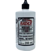 Tinta Marcador Quadro Branco Reabastecedor 200ML Preto - Radex
