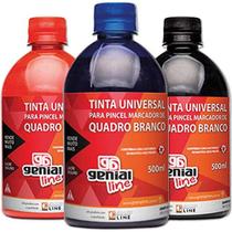 Tinta Marcador Quadro Branco Reabastecedor Ge-500Ml Preto