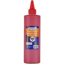 Tinta Marcador Quadro Branco Reabastecedor Vermelho 500ML