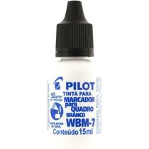 Tinta Marcador Quadro Branco Reabastecedor WBM-7 Preto 15ML CX com 12